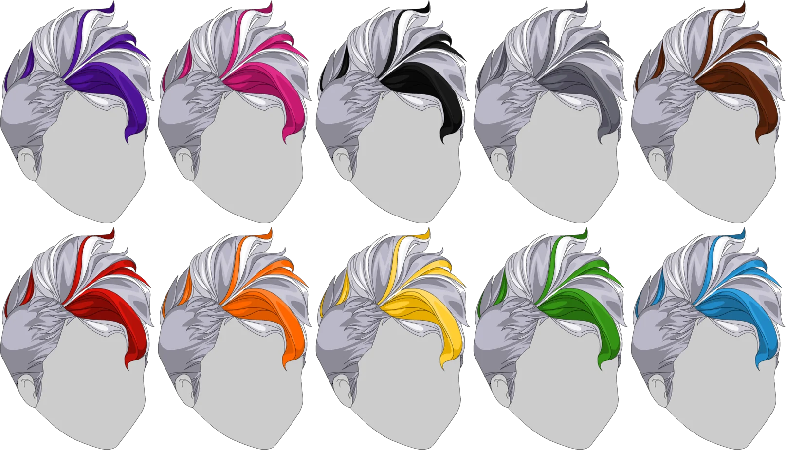 Heartbreak Hair - Female