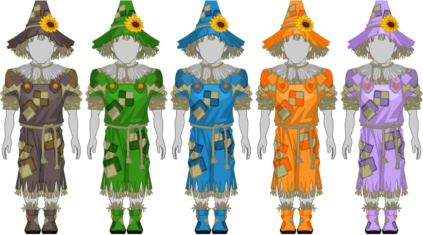 Spring Scarecrow Set - Male
