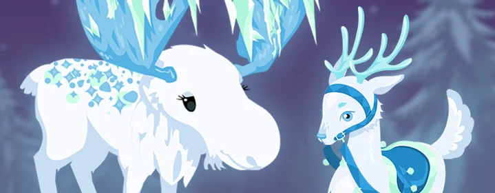 More Winter Pets - Winter Reindeer, Snowy Moose article cover