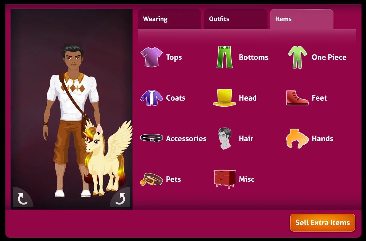 Sell Extra Items