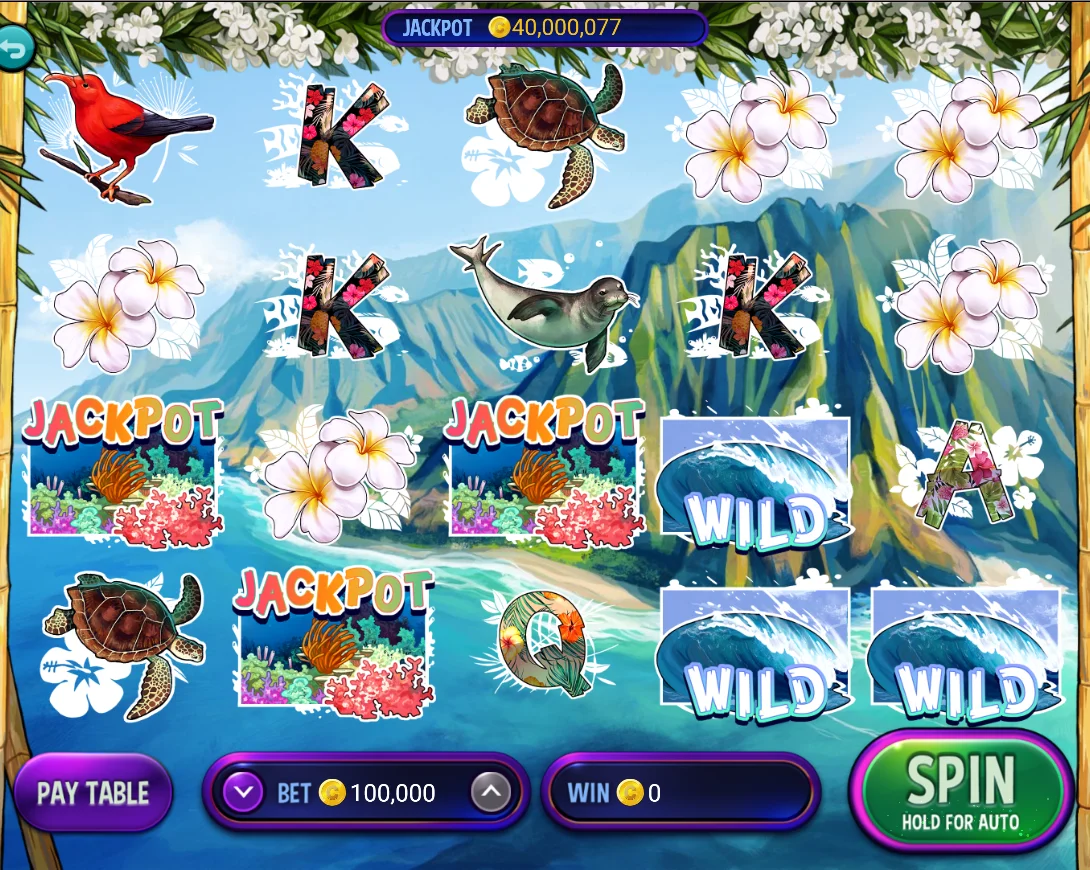 Aloha Slots - In-Game