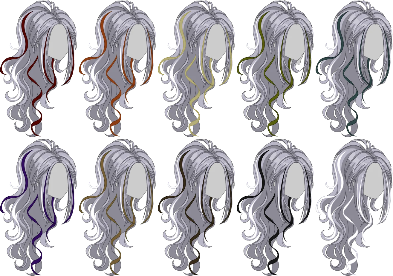 Swan Hair - Female Swan Hair - Female