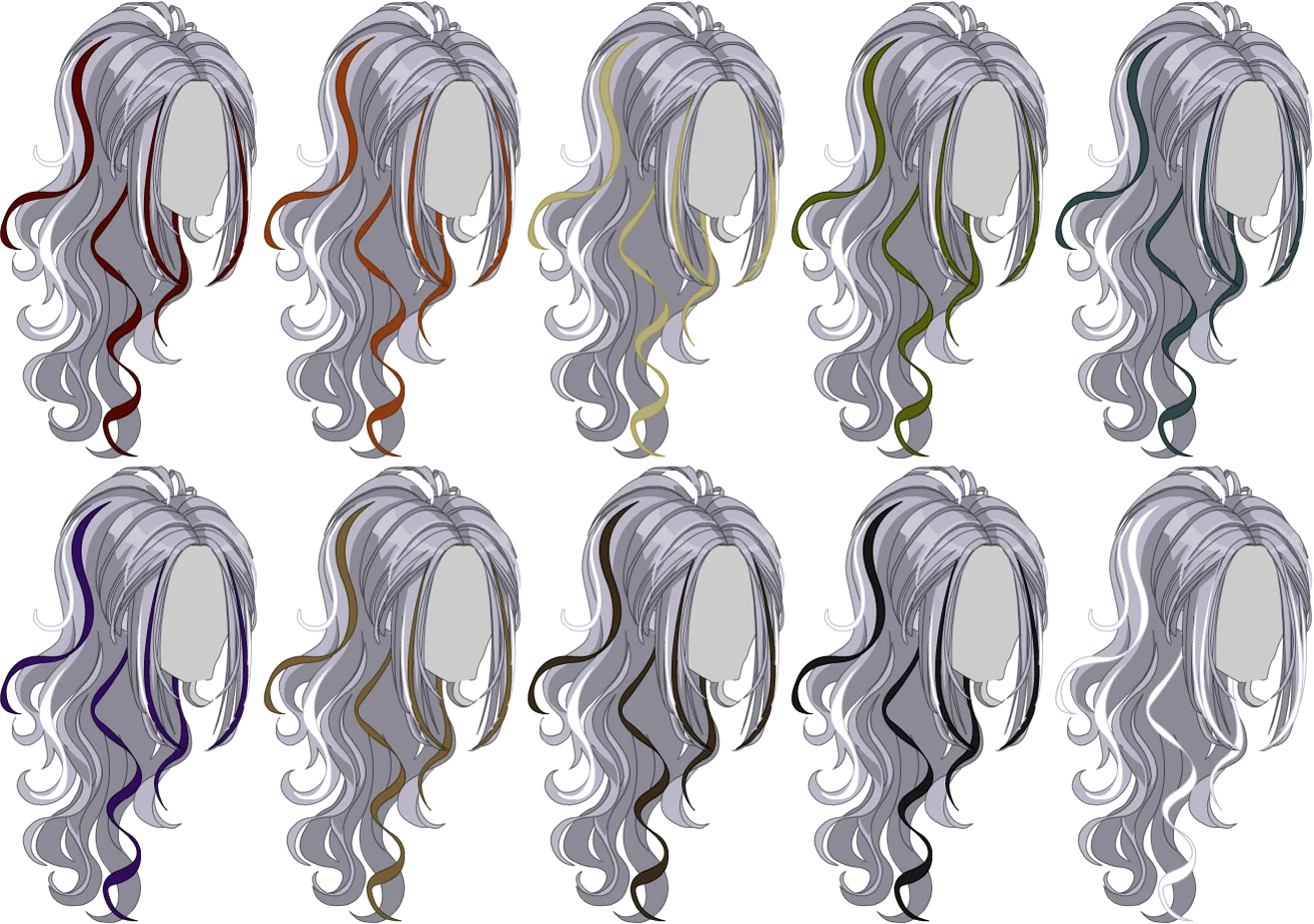 Swan Hair - Male Swan Hair - Male