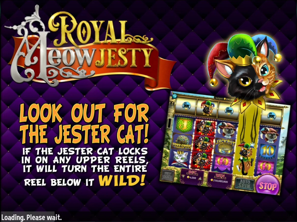 Royal Meowjesty - The Jester Cat Royal Meowjesty - The Jester Cat
