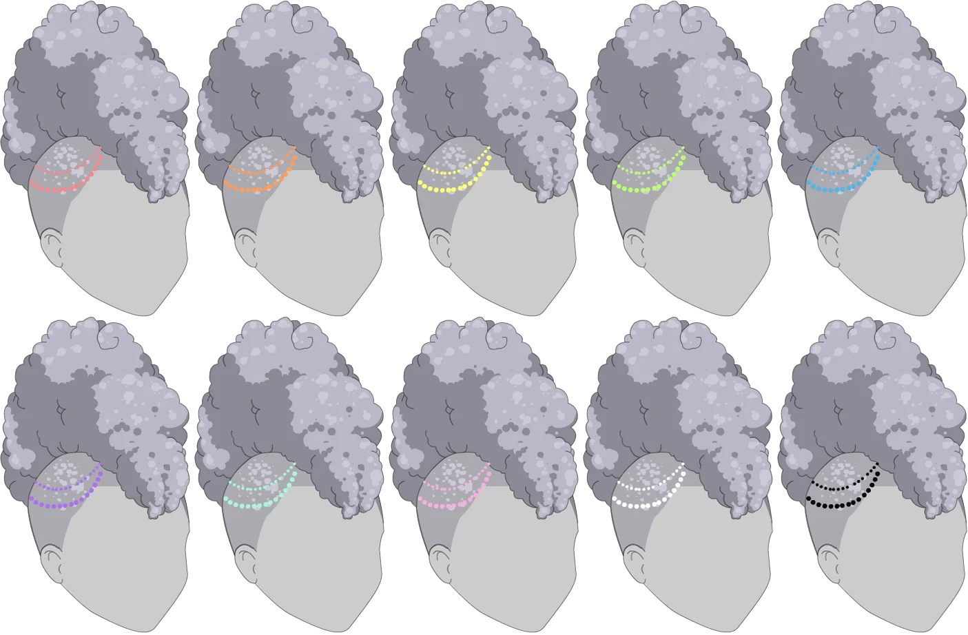 Bubbly Hair - Female