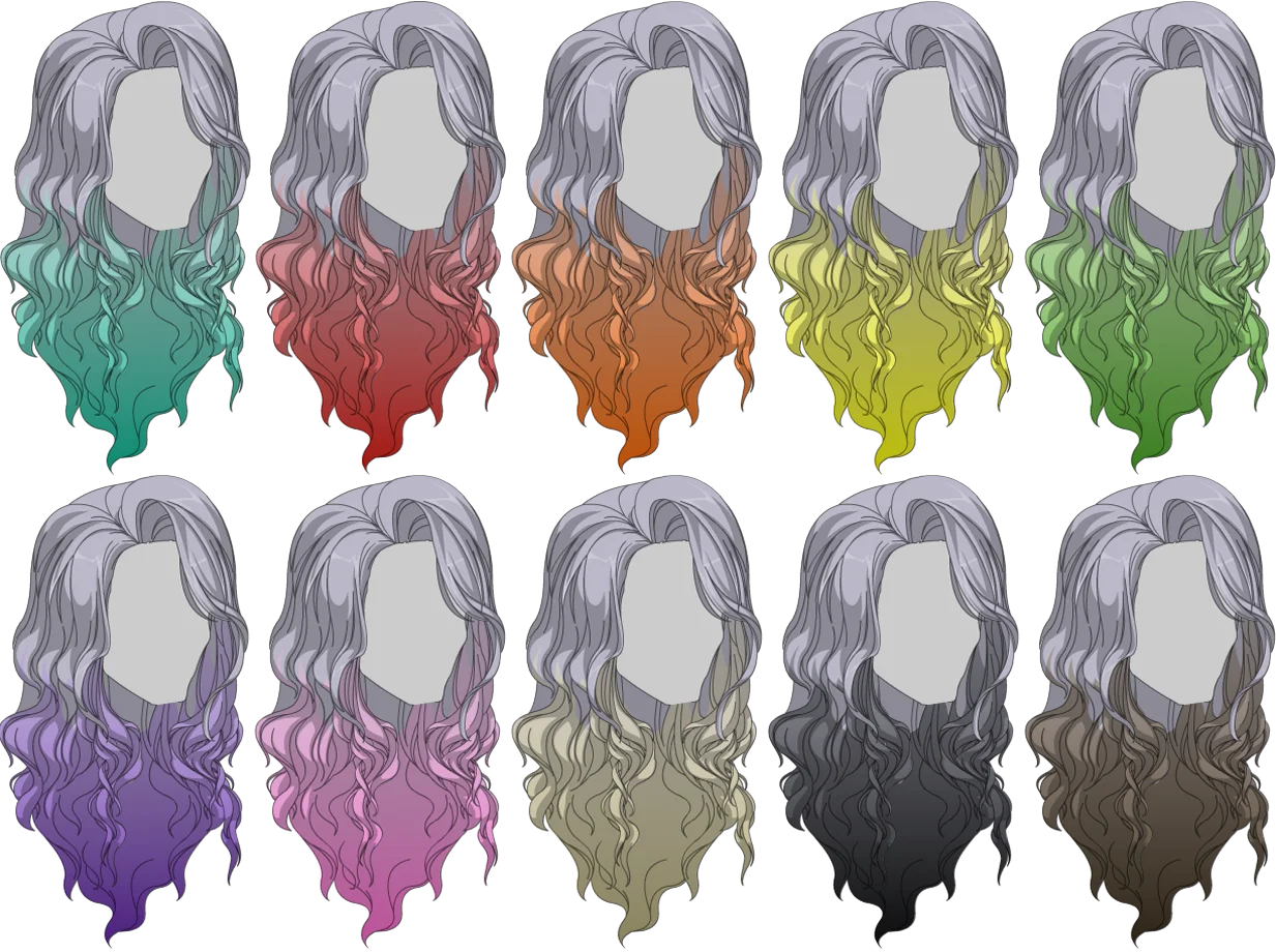 Mermaid Hair - Male