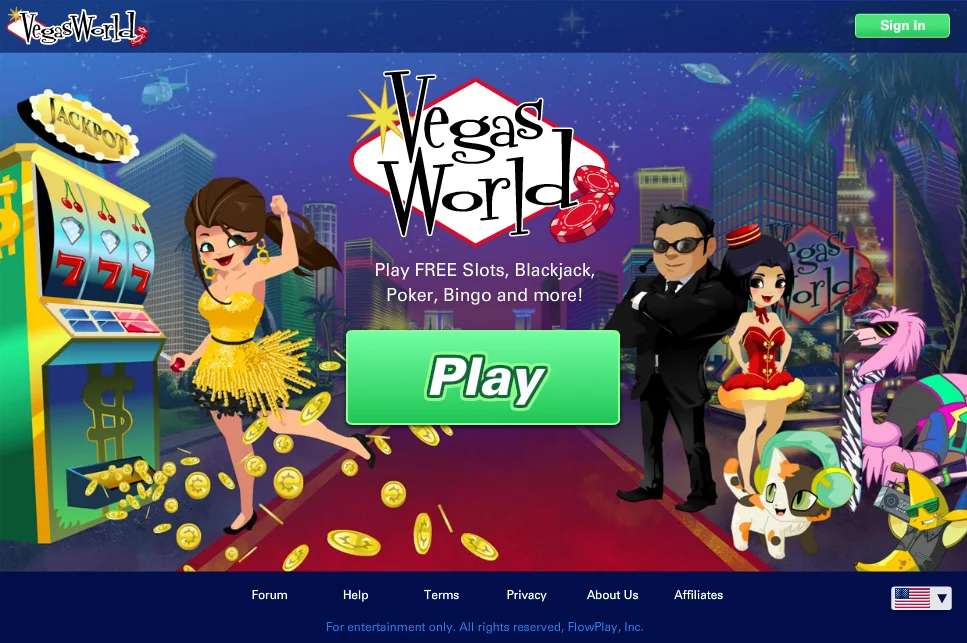 Vegas World Homepage - Visual Refresh article cover