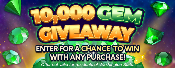 10K Gem Giveaway - Gems/Membership Menu